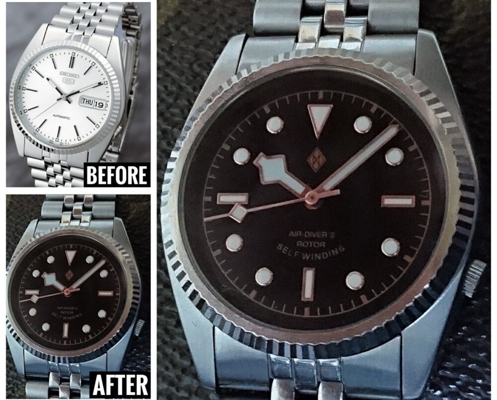 seiko 5 rolex datejust
