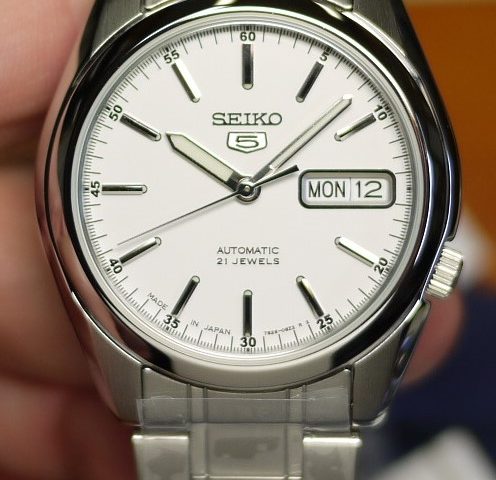 It is SNKE49J1 and SNKL51K1 dial replacement Mod example of a regular 5! -  SEIKO 5 .club