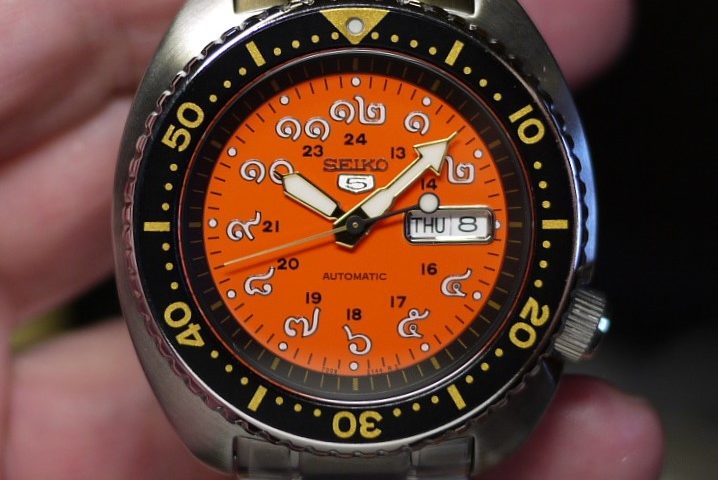 It is Mod (custom) example of a balanced and reprinted Turtle (SRP775K1)! -  SEIKO 5 .club