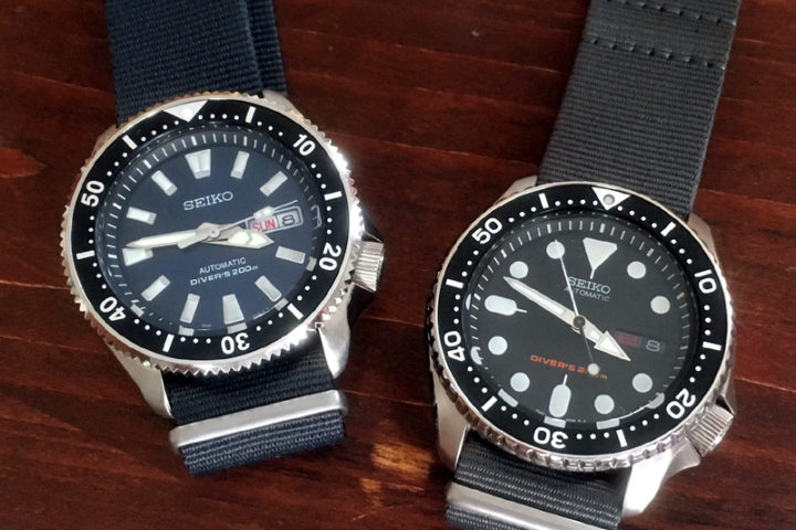 It is Mod (custom) Example of SKX007 and SKX009 using genuine parts! - SEIKO  5 .club