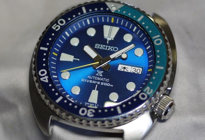 It is Mod (custom) Example of Turtle of Blue Lagoon (SRPB11K1)! - SEIKO 5  .club