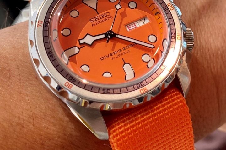 新品 セイコー SEIKO 廃盤 SKX011J オレンジボーイ - 腕時計(アナログ)