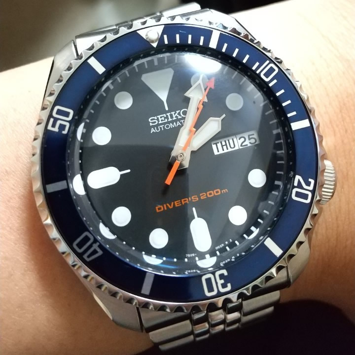 Black Boy (SKX007) Mod (Custom) Example - SEIKO 5 .club