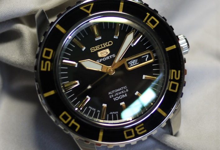 5This is a simple mod (custom) example of sports (SNZH57J1)! - SEIKO 5 .club