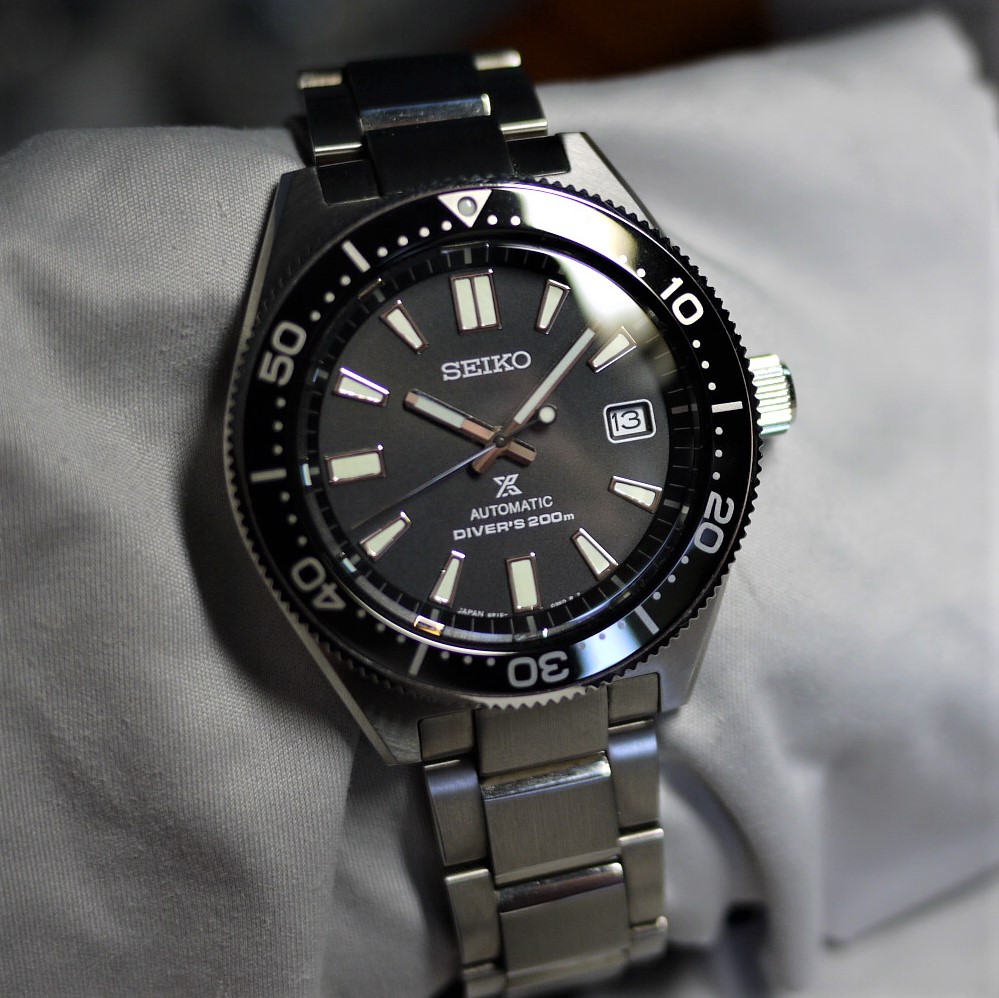 This is a Mod (custom) example of the long and short hands of Prospex  (SBDC051)! - SEIKO 5 .club