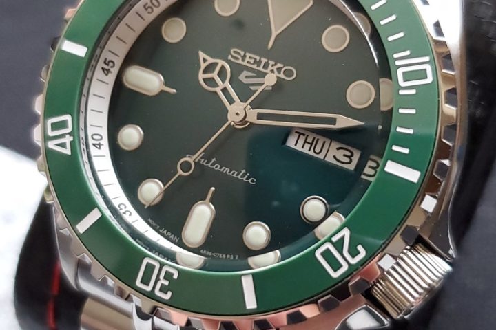 This is a mod (custom) example of the new boy type 5 sports (SBSA011)! -  SEIKO 5 .club