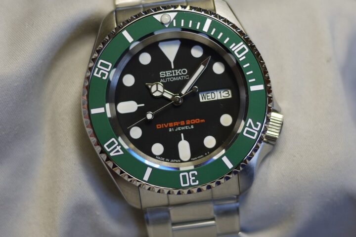 SEIKO Skx007 MOD カスタム ブラックボーイ