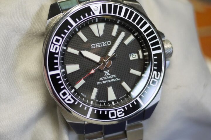 This is a re-mod (custom) example of the new Samurai (SBDY009)! - SEIKO 5  .club