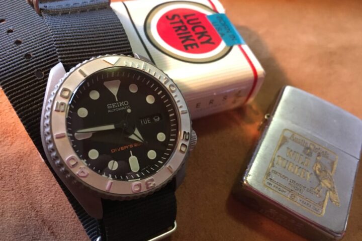 SKX007ブラックボーイ改・BloodMoon - SEIKO 5 .club