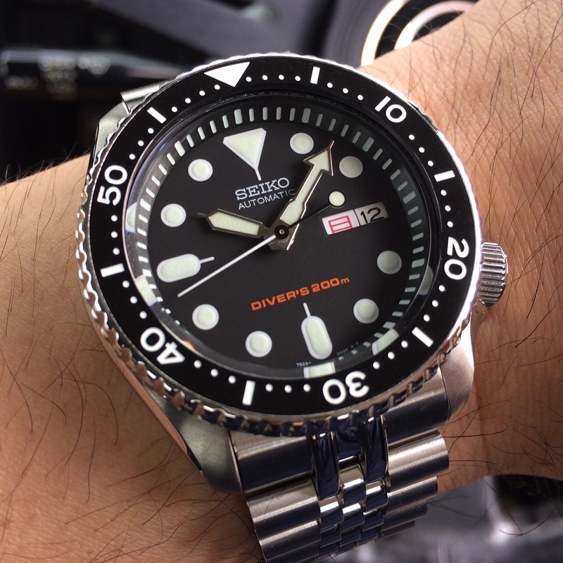 海外限定】 【出品15日まで ブラックボーイ】 SKX007 SEIKO 時計 - hummusxpress.com